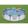 Каркасный бассейн BESTWAY STEEL PRO MAX 305х76см, 4678л + фильтр-насос 1249 л/ч 56408 BW